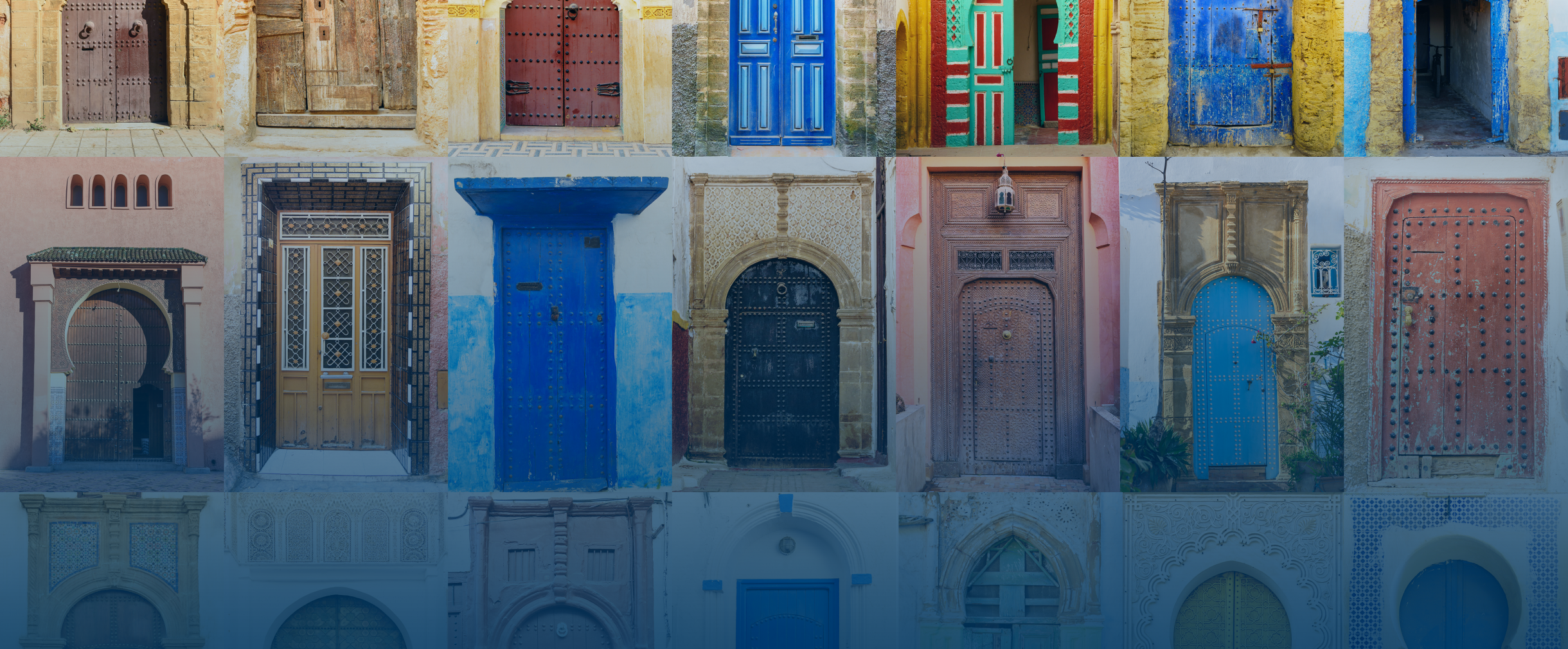 2019 MENA Forum Photo of Moroccan Doors