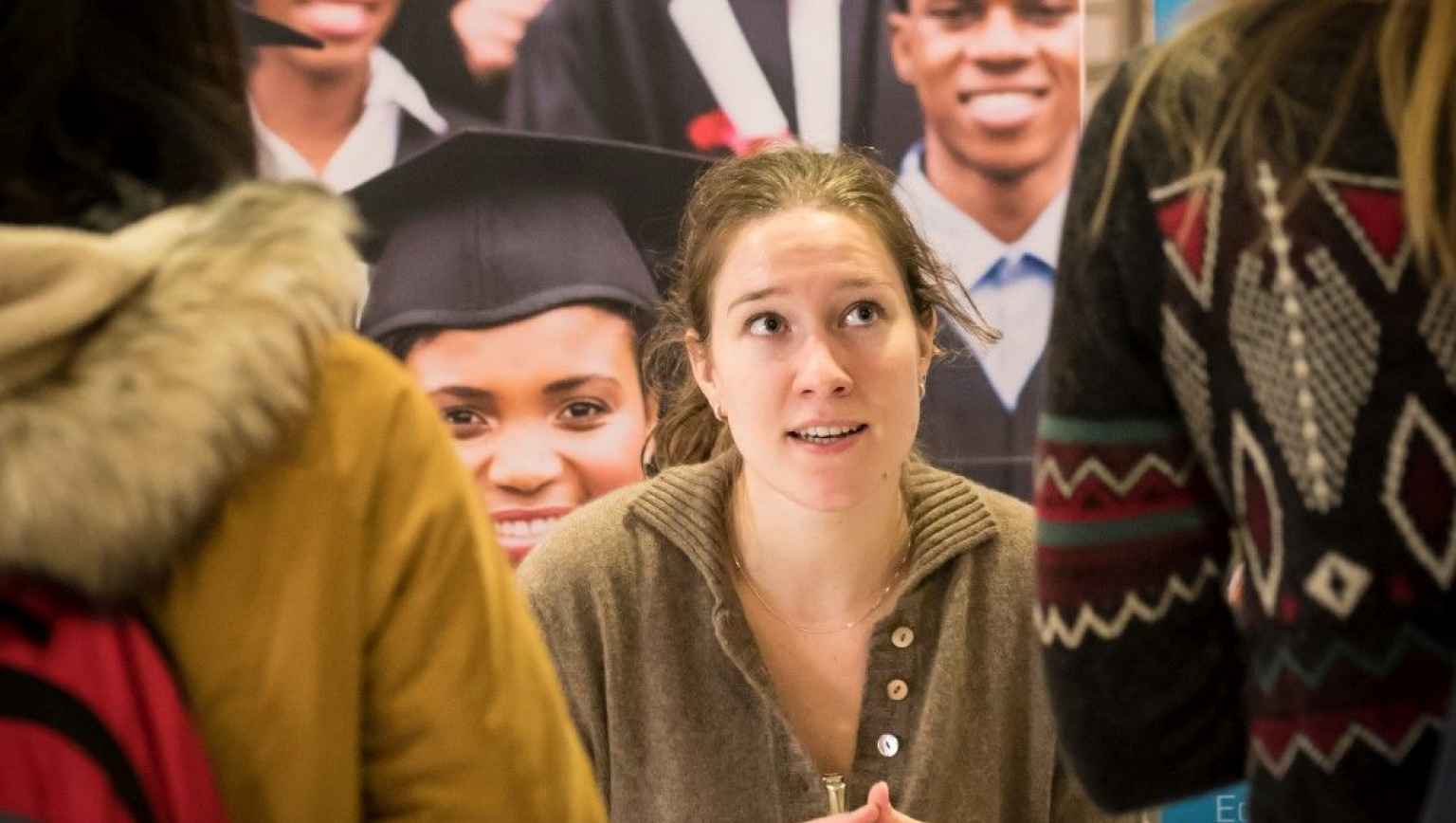 Education Fair at a local university