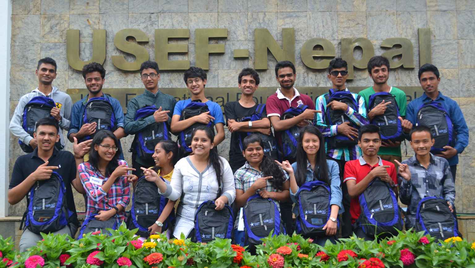 EducationUSA Nepal Opportunity Funds Program students