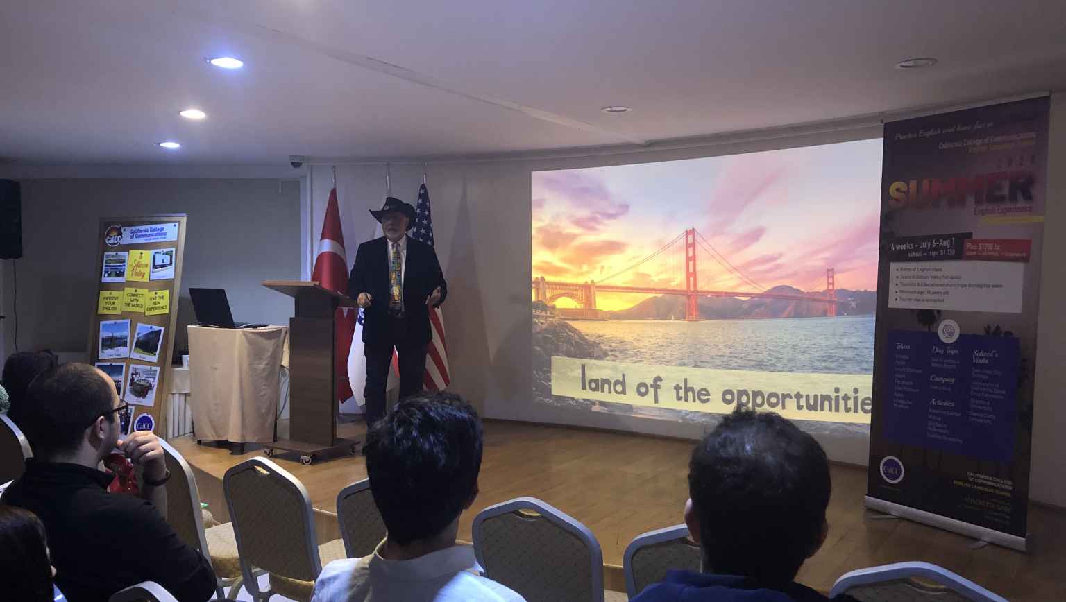 US Universities visit our center