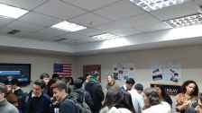 Last day of International Education Week in Tajikistan, November 22-nd was highlighted by the First EducationUSA Alumni Fair in Tajikistan. This event was supported by American Councils Tajikistan and U.S. Embassy in Dushanbe. American expats (U.S. Embass