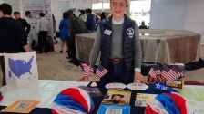 EducationUSA Morelia's center attending an outreach event 
