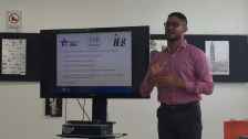 EducationUSA Adviser giving a presentation