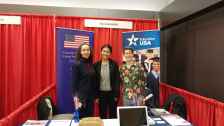 At the Study and Go Abroad fair