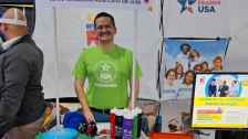 CEVAZ's EducationUSA information stands