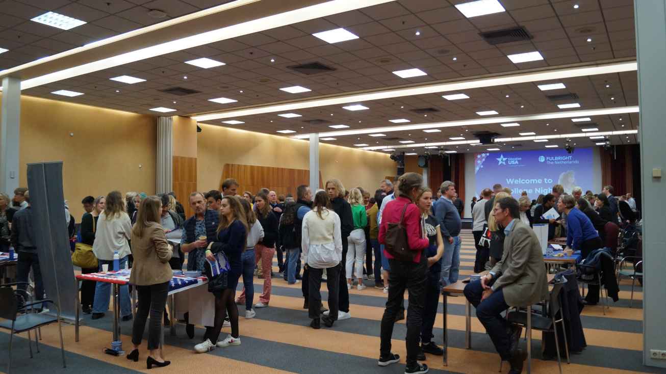 Attendees at college night 2022