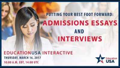 EducationUSA Interactive: Admissions Essays and Interviews