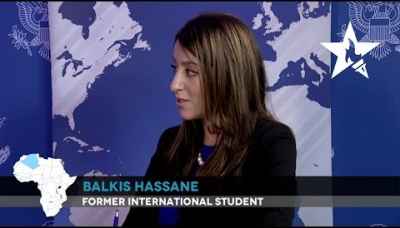 "Having professors as mentors was very important to me." - Balkis Hassane